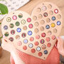 Personalised Heart Bottle Cap Collector Wedding Gift, thumbnail 1 of 2