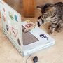 Cardboard Laptop Cat Scratch Toy, thumbnail 1 of 3