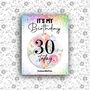 Personalised Floral Birthday Badge, thumbnail 3 of 3