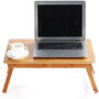 Portable Bamboo Laptop Breakfast Tray, thumbnail 1 of 4