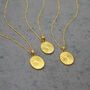 Gold Filled Oval Necklace, thumbnail 2 of 2