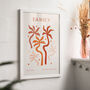 Personalised Abstract Palm Tree Family Print, thumbnail 1 of 5