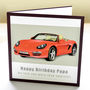 Personalised Porsche Birthday Card, thumbnail 2 of 2