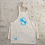 Personalised Floral Letter Kids Apron, thumbnail 5 of 5