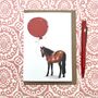 Horse Birthday Card, thumbnail 3 of 9