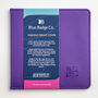 Eco Friendly Disabled Blue Badge Parking Permit Wallet Made From Recycled Bottles In Purple, thumbnail 9 of 11