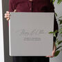 Extra Large Personalised Slip In Wedding Photo Album, thumbnail 2 of 5