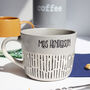 Teacher Gift Personalised Stoneware Mug, thumbnail 2 of 12