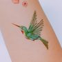 Hummingbird Temporary Tattoo, thumbnail 1 of 6