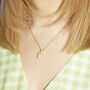 Girls Just Wanna Have Sun Mosaic Shell Necklace, thumbnail 2 of 6