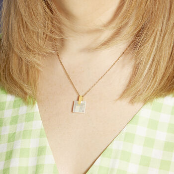 Girls Just Wanna Have Sun Mosaic Shell Necklace, 2 of 6