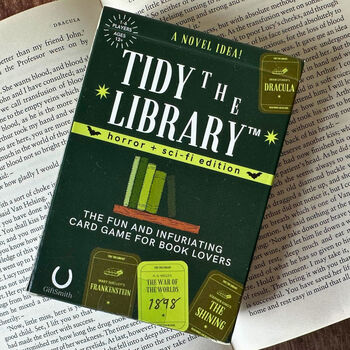 Tidy The Library: The Horror Edition The Original Card Game For Book Lovers, 2 of 4