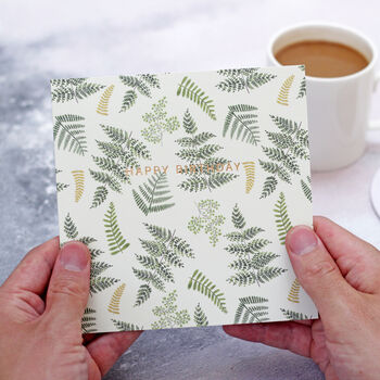 Luxury Fern Wrapping Paper/Gift Wrap, 6 of 9
