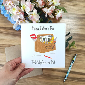 Tool Box Father's Day Card | Diy Card, 6 of 6