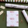 Personalised Special Delivery Christmas Wrapping Paper, thumbnail 1 of 4