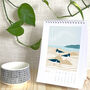 2026 Coastal Illustrated Desk Calendar, thumbnail 3 of 5
