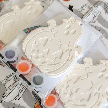 Paint Your Own Halloween Shape Craft Kit, 3 of 4