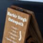 Personalised Solid Oak A Board |Perfect For Hotels Or Shops, thumbnail 4 of 12
