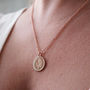Rose Coin Necklace, thumbnail 1 of 7