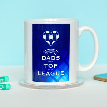 'Top Of The League' Mug For Dad, 2 of 3