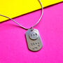 Personalised Hand Stamped Love Heart Initials Jewellery Keyring Anniversary Gift, thumbnail 9 of 12