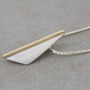 Art Deco Kite Pendant Necklace, thumbnail 3 of 8