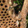 Handmade Teak Root Bumblebee Ornament – Large 65cm, thumbnail 2 of 8