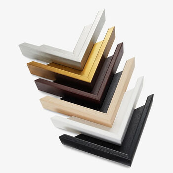 Minimalist Personalised Art Range Of Colours, 3 of 5