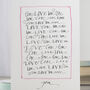 'Love, Love, Love…You' Romantic Card, thumbnail 3 of 3