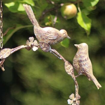 Personalised Hanging Garden Bird Dish, 3 of 8
