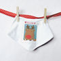 Personalised Rudolph 'My 1st Christmas' Baby Vest, thumbnail 4 of 6