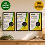 Personalised Birth Year Print Birthday Gift For Norwich City Fans, thumbnail 1 of 11