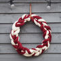 Knitted Christmas Wreath, thumbnail 8 of 12