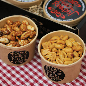 Hand Roasted Chilli Peanut Selection Nine Tubs, 2 of 8