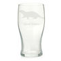 Personalised Otter Engraved Glass, thumbnail 1 of 6