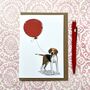 Foxhound Birthday Card, thumbnail 1 of 3