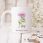 Ceramic Birth Flower Mug, thumbnail 11 of 12