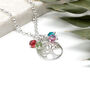 Tree Of Life Birthstone Bracelet 925 Sterling Silver, thumbnail 2 of 6