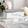 Personalised Butterflies Mirrored Jewellery Box, thumbnail 1 of 6