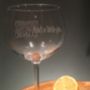 Medicinal Tonic…And A Little Gin Personalised Gin Glass, thumbnail 2 of 6