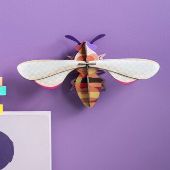 Honey Bee Slot Together Wall Decoration, 2 of 6