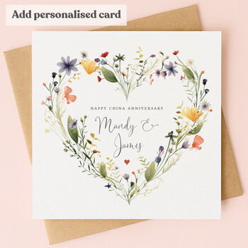 Personalised 20th China Anniversary Gift | Indoor Pot Add Plant, 6 of 7