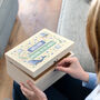 Personalised Sea Life Animals Keepsake Box New Baby Gift, thumbnail 1 of 6