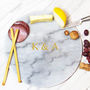 Personalised Marble Cheeseboard 'Round', thumbnail 2 of 2
