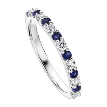 Odette Lab Grown Diamond And Created Gemstones Ring, 5 of 11