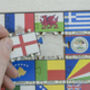 Flags Of The World Wooden Jigsaw Puzzle, thumbnail 1 of 7