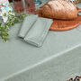 Natural Fabric Napkins Pale Sage Set Of Two, thumbnail 5 of 5
