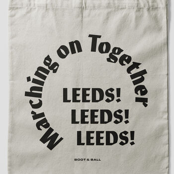 Leeds Marching On Together Tote Bag, 2 of 2