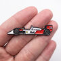 Mc Laren Mp4/Four Formula One Car Enamel Pin, thumbnail 1 of 4