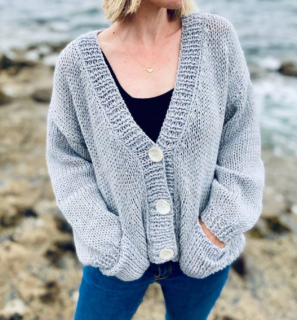 Astara Wool And Organic Cotton Cardigan 